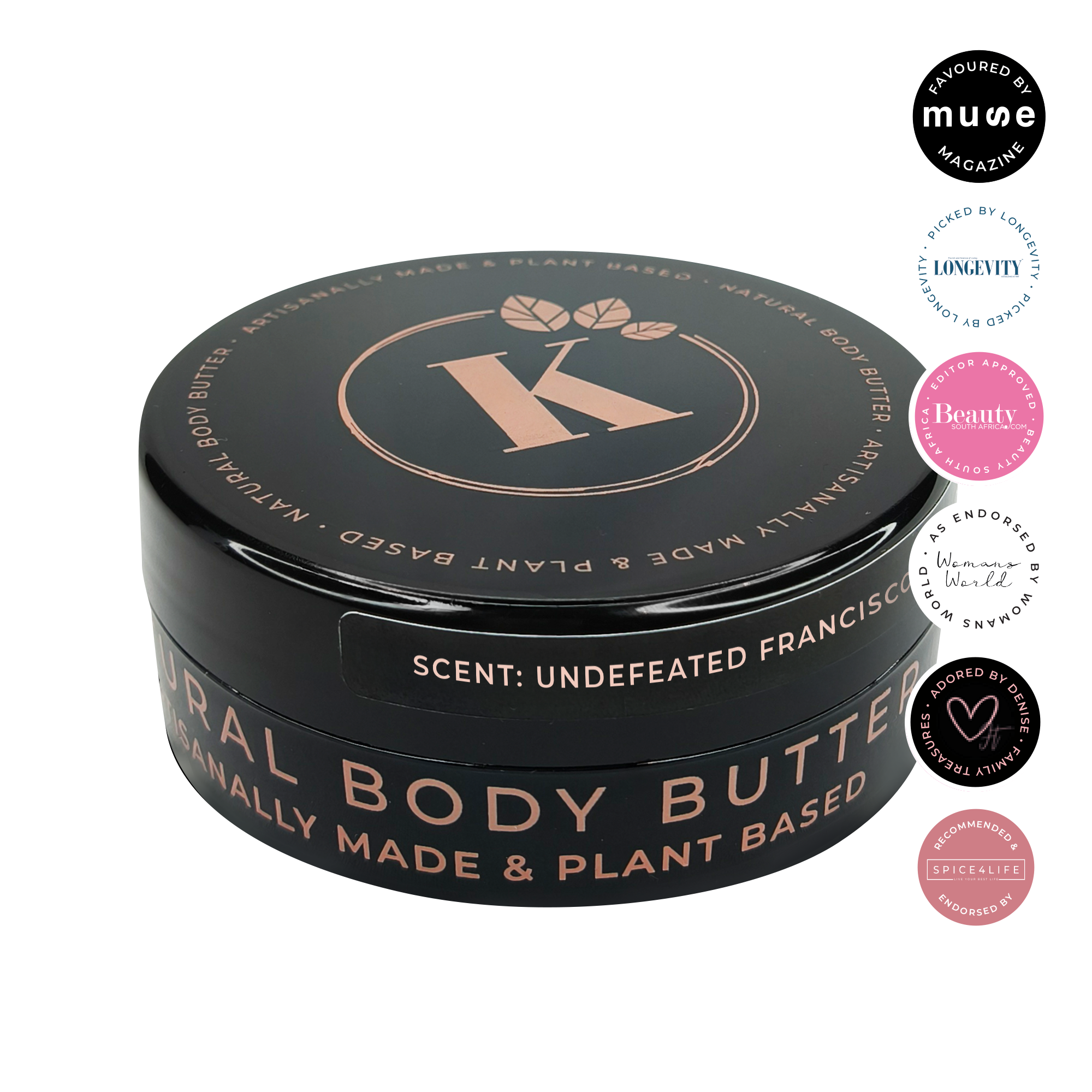 MASCULINE SCENTED NATURAL BODY BUTTER